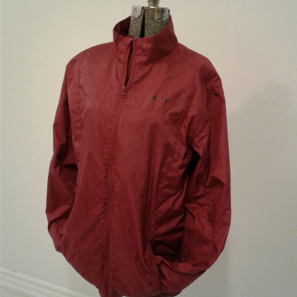 Oakley Mens Large Hydrofree Windbreaker Jacket L - Picture 6 of 7